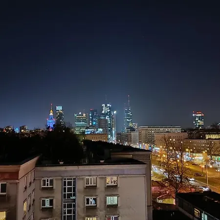 Nowolipki Studio, Center Skyline View - Warsawstay Daire