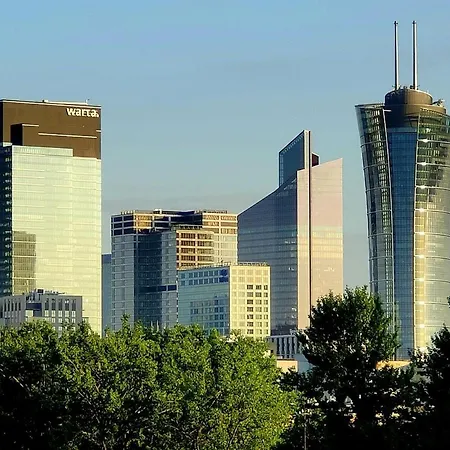 Nowolipki Studio, Center Skyline View - Warsawstay Varşova